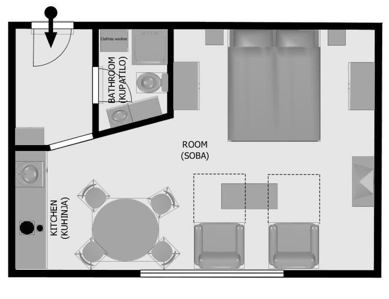 Audrey Apartment Belgrade Extérieur photo
